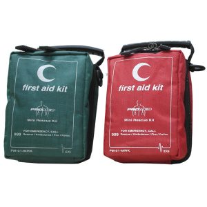 PROMED MINI RESCUE KIT (WAIST POUCH) 9CM X 7CM X 13 CM (EQUIPPED) (PM-01-MRK)
