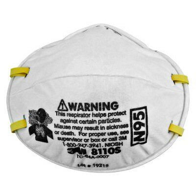3M 8110S PARTICULATE RESPIRATOR N95 CHILDREN MASK 1'S (SMALL)