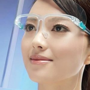 Alternative view of FACE SHIELD ANTI FOG (SPECS TYPE) + TRANSPARENT FACE SHIELD (1SET)