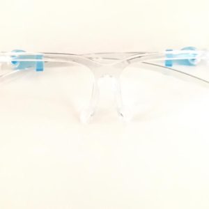 FACE SHIELD ANTI FOG (SPECS TYPE) + TRANSPARENT FACE SHIELD (1SET)