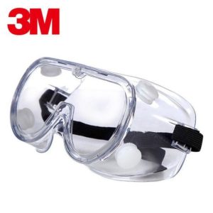 Alternative view of 3M GOGGLES SOFT LENSE SAFETY CHEMICAL SPLASH CLEAR ANTI FOG LENS (MODEL:1621AF)