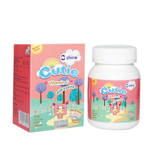 YSP SHINE CUTIE VITAMIN C 30MG WITH LYSINE CHEWABLE TABLET 100'S