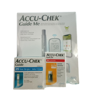 ACCU-CHEK GUIDE ME STARTER KIT + TEST STRIP 25'S