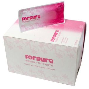 Alternative view of FORSURE PREGNANCY TEST CASSETTE (50'S/BOX)