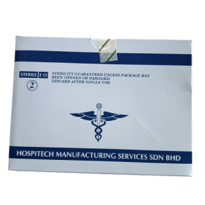 HOSPITECH 12PLY GAUZE SWAB (STERILE) 5CM X 5CM (5'S/PKT)