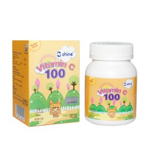 YSP SHINE VITAMIN C 100MG CHEWABLE TABLET ORANGE 100'S
