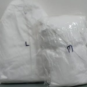 PROTECTIVE COVERALL STANDARD (SIZE: M/L/XL) 1PCS (NON-WOVEN WITH BOOT COVER 55GSM)