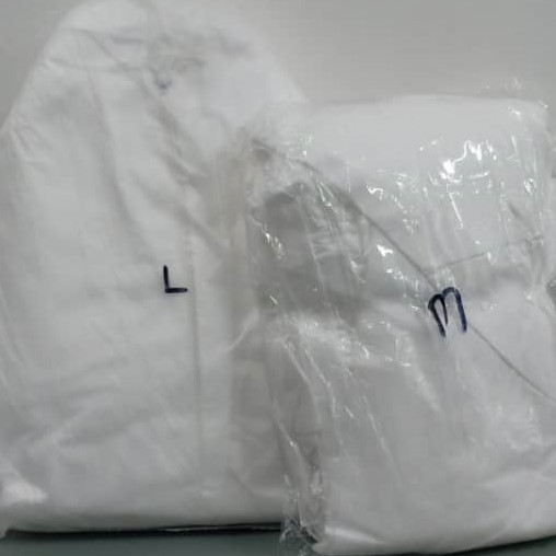PROTECTIVE COVERALL STANDARD (SIZE: M/L/XL) 1PCS (NON-WOVEN WITH BOOT COVER 55GSM)