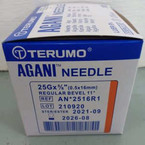 Alternative view of TERUMO AGANI NEEDLE 18G, 21G, 22G, 23G, 25G, 27G ,30G (100’S/BOX)
