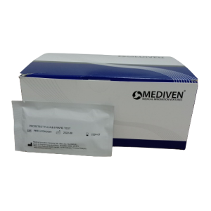 Alternative view of MEDIVEN PRODETECT FLU A & B RAPID CASSETTES TEST KIT 25'S