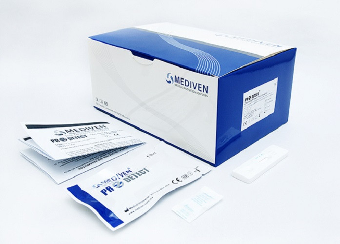 MEDIVEN PRODETECT FLU A & B RAPID CASSETTES TEST KIT 25'S