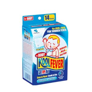 KOOL FEVER COOLING GEL SHEET CHILDREN FOR BODY 14'S