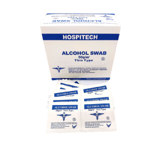 HOSPITECH 2PLY THIN ALCOHOL SWAB (200'S /BOX)