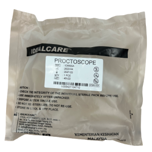 IDEALCARE DISPOSABLE STERILE PROTOSCOPE STANDARD SIZE, TRUNK END -1'S