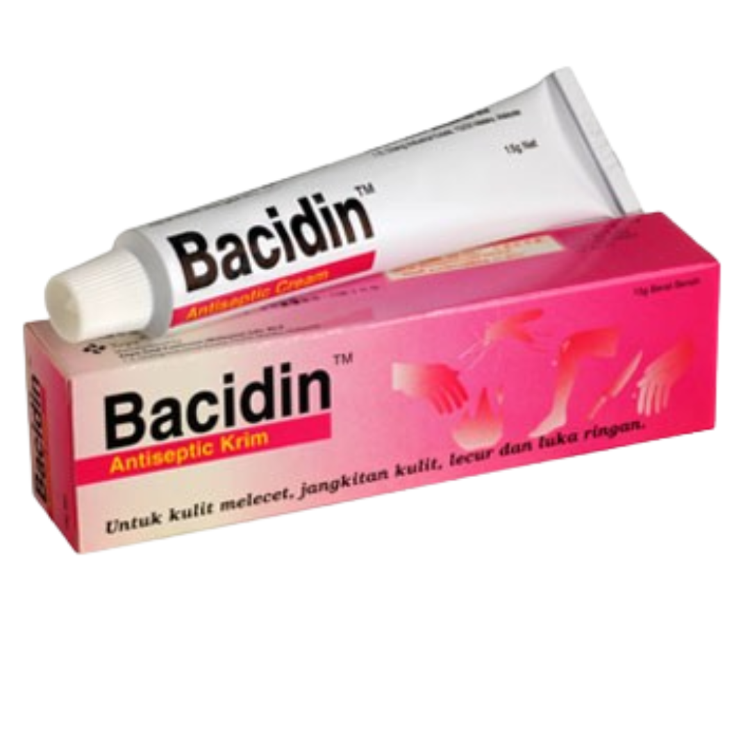 XEPA BACIDIN 1% ANTISEPTIC CREAM 15G (CHLORHEXIDINE GLUCONATE)