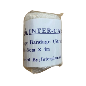 INTER-CARE ELASTIC CREPE BANDAGE 1'S (MDA REG: GA2270619-28555)
