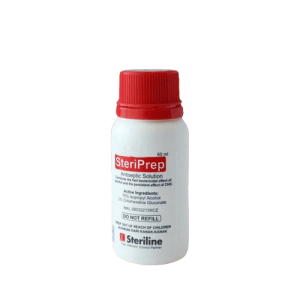 Alternative view of STERIPREP SOLUTION 60ML (CHLORHEXIDINE + ALCOHOL)