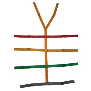 IMMOBILISATION BELTS FOR STRETCHERS (5 X 213CM,MAX LOAD-200KG )-SPIDER STRAP