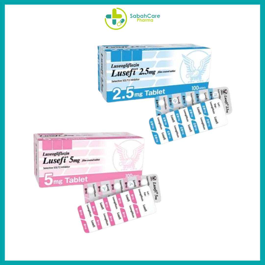 LUSEFI FILM-COATED TABLET (LUSEOGLIFLOZIN HYDRATE)