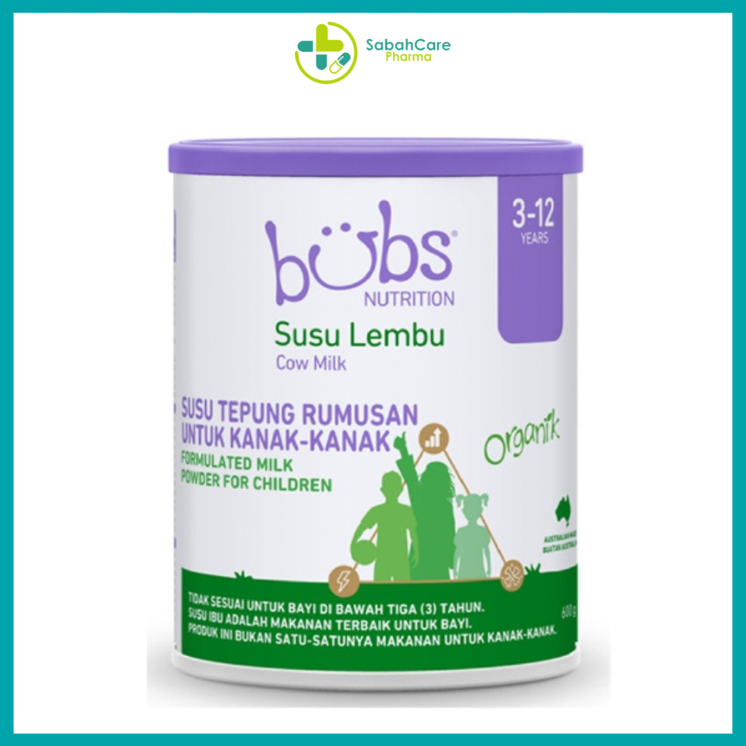 BUBS ORG GRASS FED MILK FORMULA (STAGE 1,2&3) 800G / (STAGE 4) 600G - Image 5