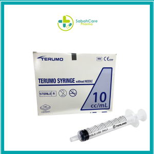 Alternative view of TERUMO DISPOSABLE SYRINGE 10ML WITHOUT NEEDLE 100'S/BOX